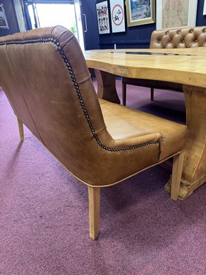 Lot 539 - MODERN DESIGN SCOTTISH SYCAMORE DINING TABLE