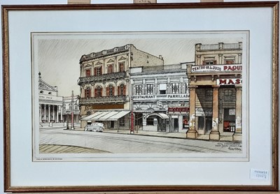 Lot 583 - GROUP OF TOWNSCAPE PRINTS