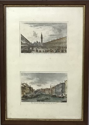 Lot 598 - GROUP OF ETCHINGS