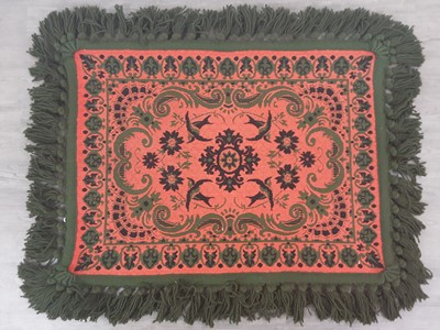 Lot 665 - TWO CASA PUPO WOOL THROWS/RUGS