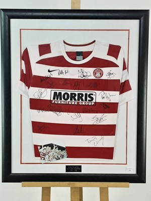 Lot 666 - HAMILTON ACADEMICAL FOOTBALL CLUB SHIRT