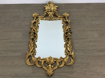 Lot 672 - WALL MIRROR