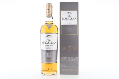 Lot 419 - MACALLAN 10 YEAR OLD FINE OAK