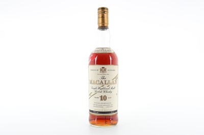 Lot 157 - MACALLAN 10 YEAR OLD 100° PROOF 1980S 75CL