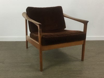 Lot 589 - BODAFORS OF SWEDEN, TEAK TWO-PIECE LOUNGE SUITE