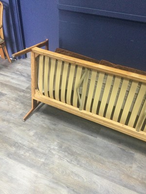 Lot 589 - BODAFORS OF SWEDEN, TEAK TWO-PIECE LOUNGE SUITE