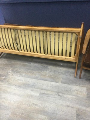 Lot 589 - BODAFORS OF SWEDEN, TEAK TWO-PIECE LOUNGE SUITE