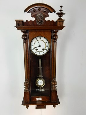 Lot 645 - VIENNA WALL CLOCK