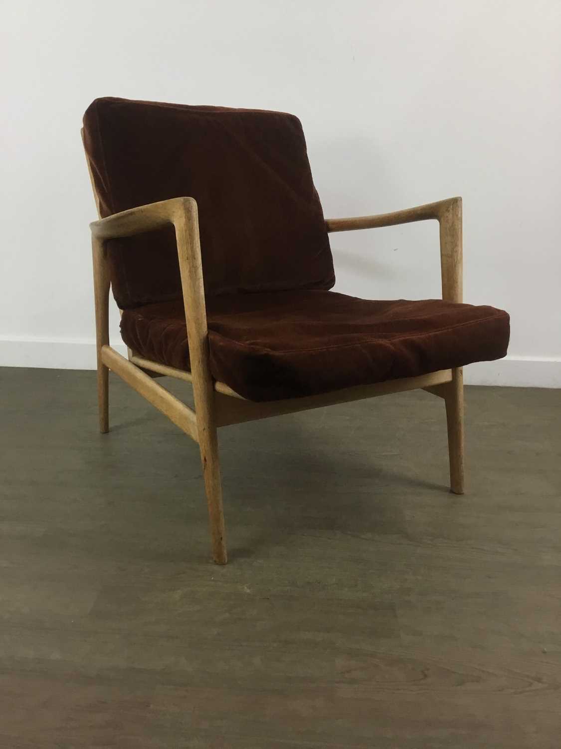 Lot 592 - STEFAN, POLISH TEAK LOUNGE CHAIR