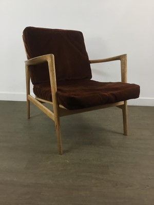 Lot 592 - STEFAN, POLISH TEAK LOUNGE CHAIR