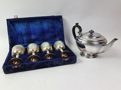 Lot 711 - GROUP OF SILVER PLATE