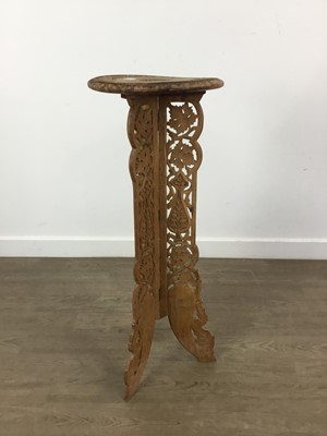 Lot 731 - INDIAN HARDWOOD PLANT STAND