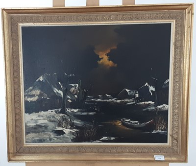 Lot 740 - WINTER SCENE