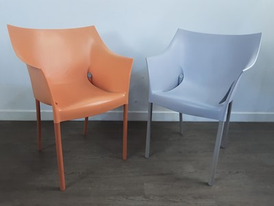 Lot 400 - PHILIPPE STARCK (FRENCH, 1959-) FOR KARTELL, 'DR. NO' STACKING ARMCHAIR