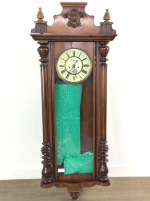 Lot 786 - VIENNA REGULATOR WALL CLOCK