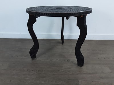 Lot 377 - INDIAN OCCASIONAL TABLE