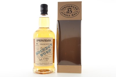 Lot 280 - SPRINGBANK 1991 12 YEAR OLD BOURBON WOOD