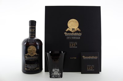 Lot 287 - BUNNAHABHAIN 1971 35 YEAR OLD 125TH ANNIVERSARY