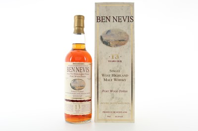 Lot 294 - BEN NEVIS 1990 13 YEAR OLD PORT WOOD FINISH