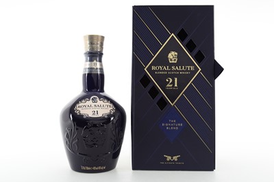 Lot 269 - CHIVAS ROYAL SALUTE 21 YEAR OLD KRISTJANA S WILLIAMS SPECIAL EDITION