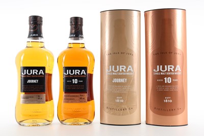 Lot 283 - JURA 10 YEAR OLD AND JURA JOURNEY