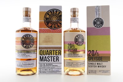 Lot 285 - WHISKY WORKS 20 YEAR OLD SPEYSIDE AND QUARTERMASTER 11 YEAR OLD