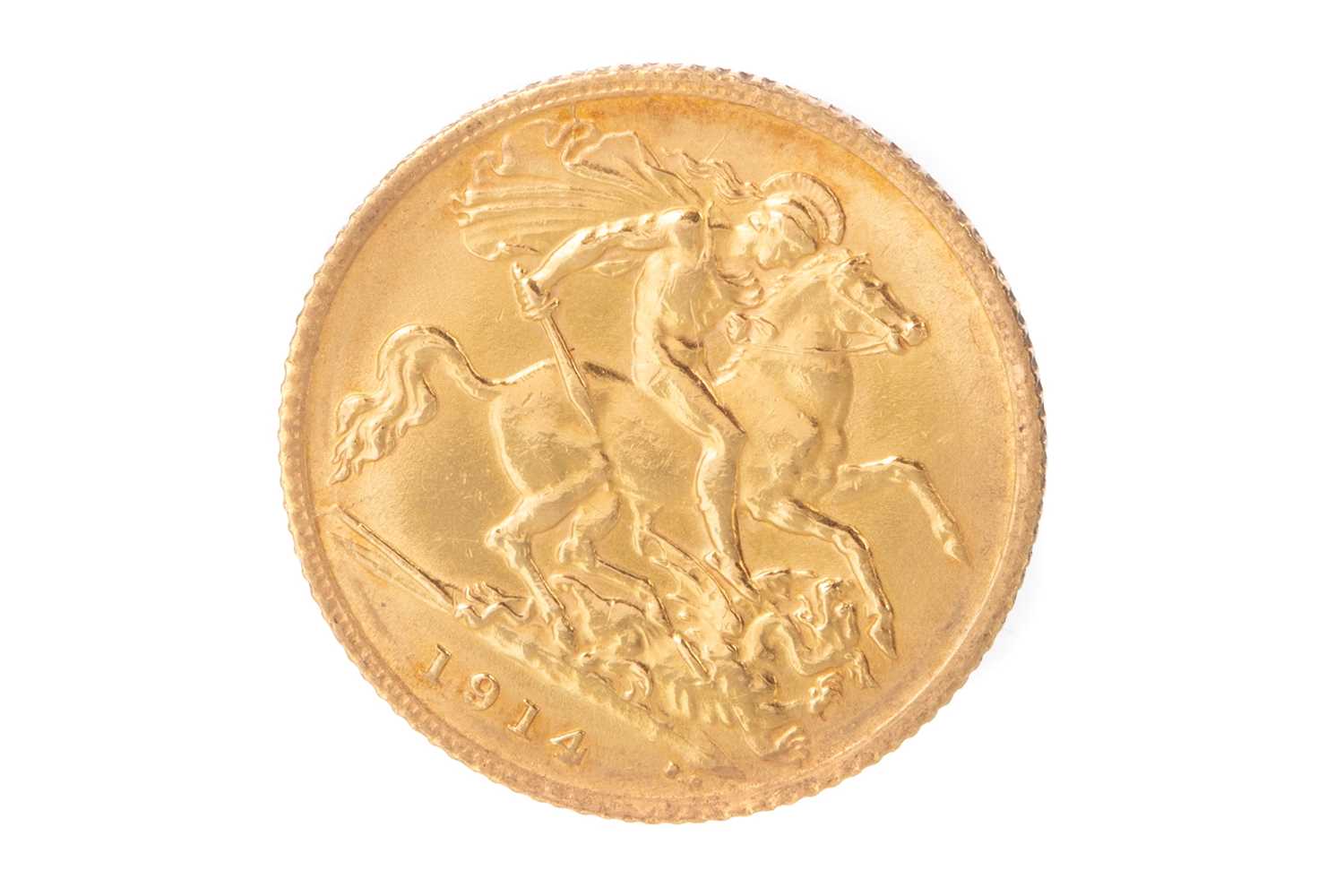 Lot 34 - GEORGE V GOLD HALF SOVEREIGN