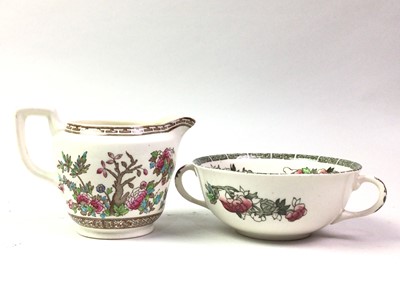 Lot 13 - INDIAN TREE PATTERN PART DINNER SERVICE