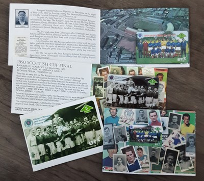 Lot 1738 - RANGERS F.C., LARGE COLLECTION OF OFFICIAL PHONE CARDS