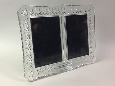 Lot 102 - GROUP OF WATERFORD CRYSTAL PHOTOGRAPH FRAMES