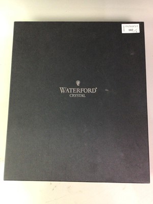 Lot 102 - GROUP OF WATERFORD CRYSTAL PHOTOGRAPH FRAMES