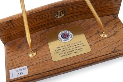 Lot 1745 - RANGERS F.C., DESK SET