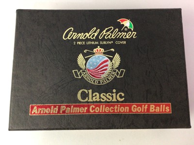 Lot 148 - ARNOLD PALMER CLASSIC COLLECTION SET OF SIX GOLF BALLS