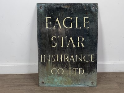 Lot 1445 - CAST IRON ADVERTISEMENT SIGN