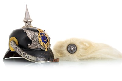 Lot 1 - SWEDISH PICKELHAUBE HELMET