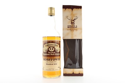 Lot 333 - MOSSTOWIE 1970 12 YEAR OLD GORDON & MACPHAIL CONNOISSEURS CHOICE 75CL