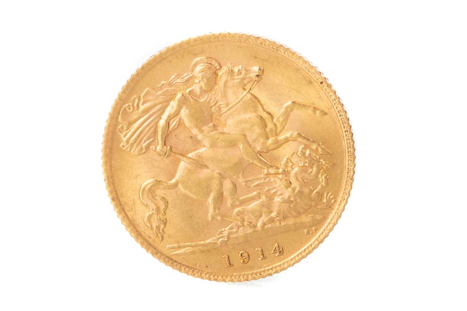 Lot 37 - GEORGE V GOLD HALF SOVEREIGN