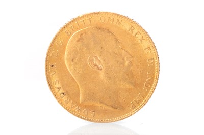 Lot 38 - EDWARD VII GOLD SOVEREIGN