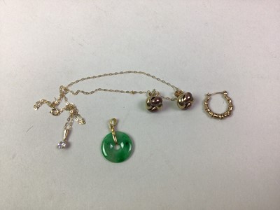 Lot 207 - TWO NINE CARAT GOLD BRACELETS