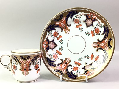 Lot 249 - ENGLISH IMARI PART TEA SET