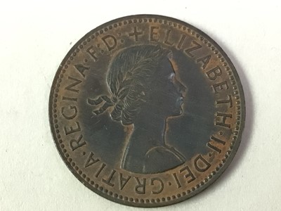 Lot 397 - ALBUM OF VICTORIAN AND LATER PENNIES AND HALF PENNIES