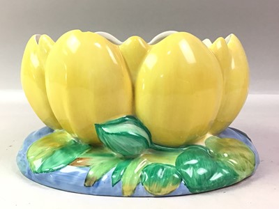 Lot 398 - CLARICE CLIFF WATER LILLY BOWL