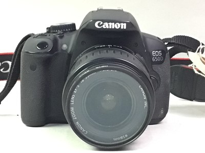 Lot 313 - CANON EOS 650D CAMERA