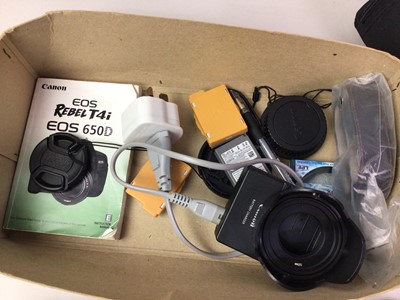 Lot 313 - CANON EOS 650D CAMERA