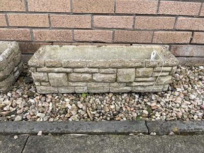 Lot 482 - COLLECTION OF THREE PLANT TROUGHS