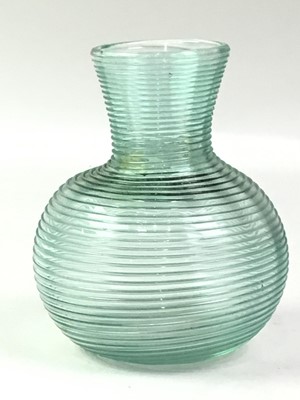 Lot 280 - GLASS VASE IN THE MANNER OF JAMES POWELL