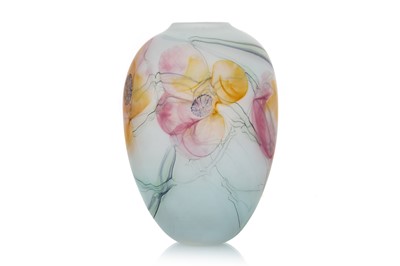 Lot 392 - PETER LAYTON, STUDIO GLASS VASE