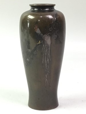 Lot 436 - JAPANESE BRONZE NAGOYA VASE