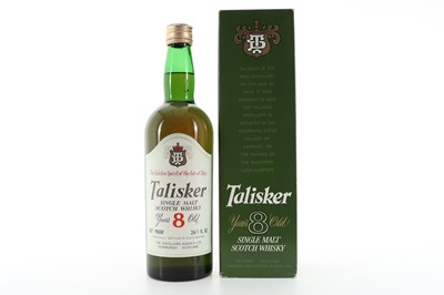 Lot 293 - TALISKER 8 YEAR OLD DISTILLERS AGENCY 1970S 26 2/3 FL OZ