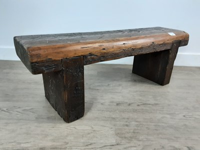 Lot 351 - PINE RUSTIC STOOL